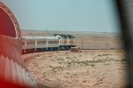 Grand Canyon Railway traveling to the Canyon